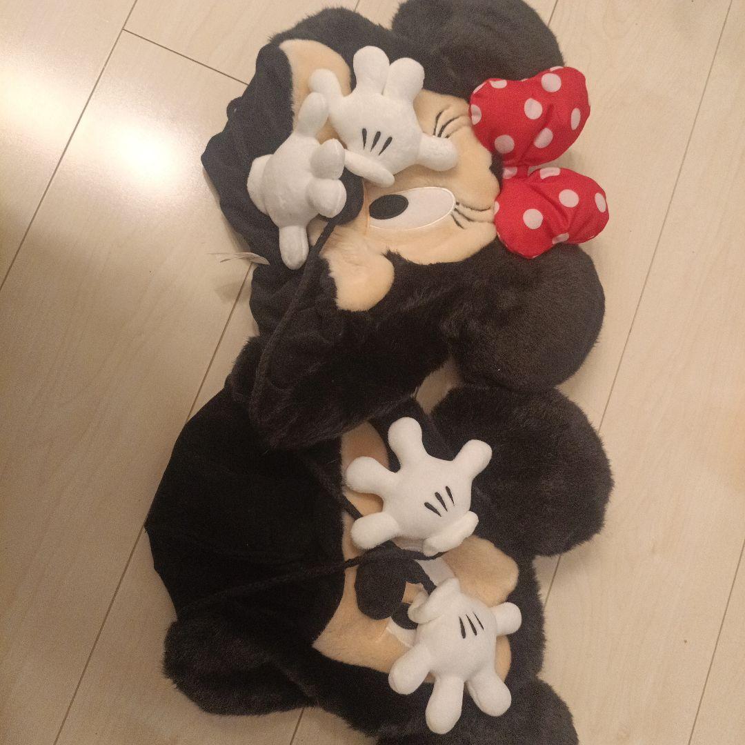 ミッキーミニーマウス 耳付きファンキャップ新品未使用タグ付き