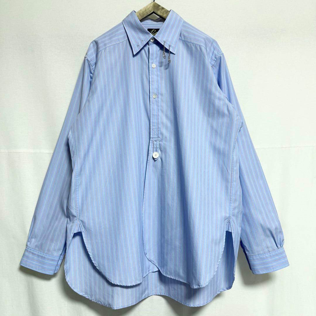 Lサイズ！Needles アスコットカラーシャツ