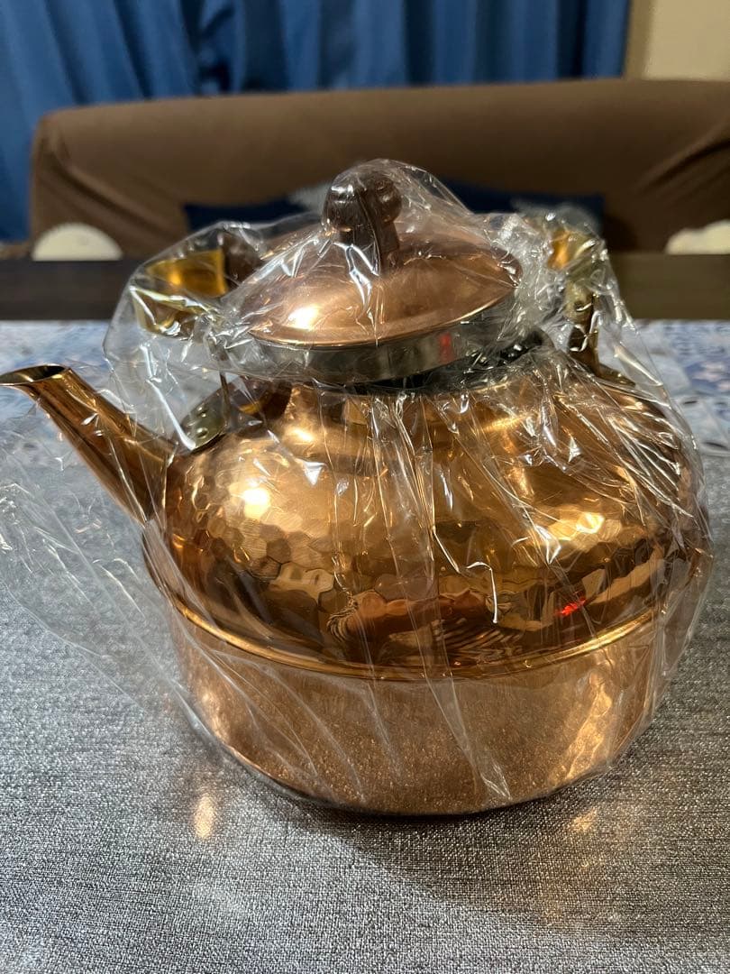 新品】純銅製鎚目入りケトル 2L COPPER100 新光金属 - メルカリ