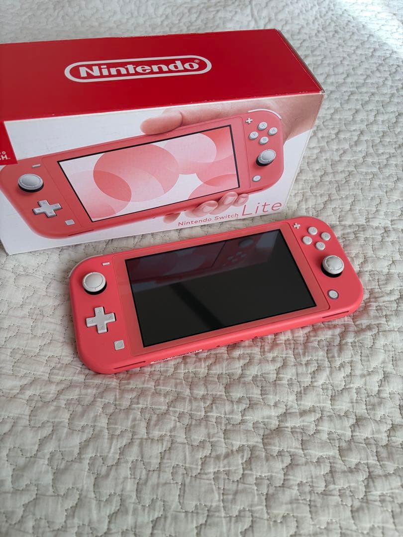 Switch lite コーラル　SDカード付き