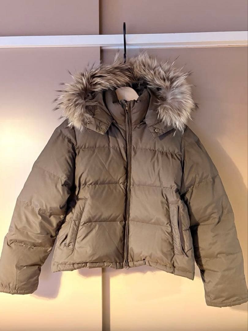 お値下げ！DEUXIEME CLASSE フード付きダウンジャケット