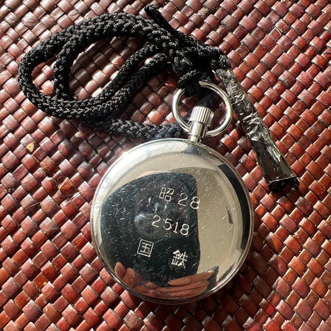 SEIKO 鉄道　手巻き　懐中時計　 美品　希少　❗️完動品です。
