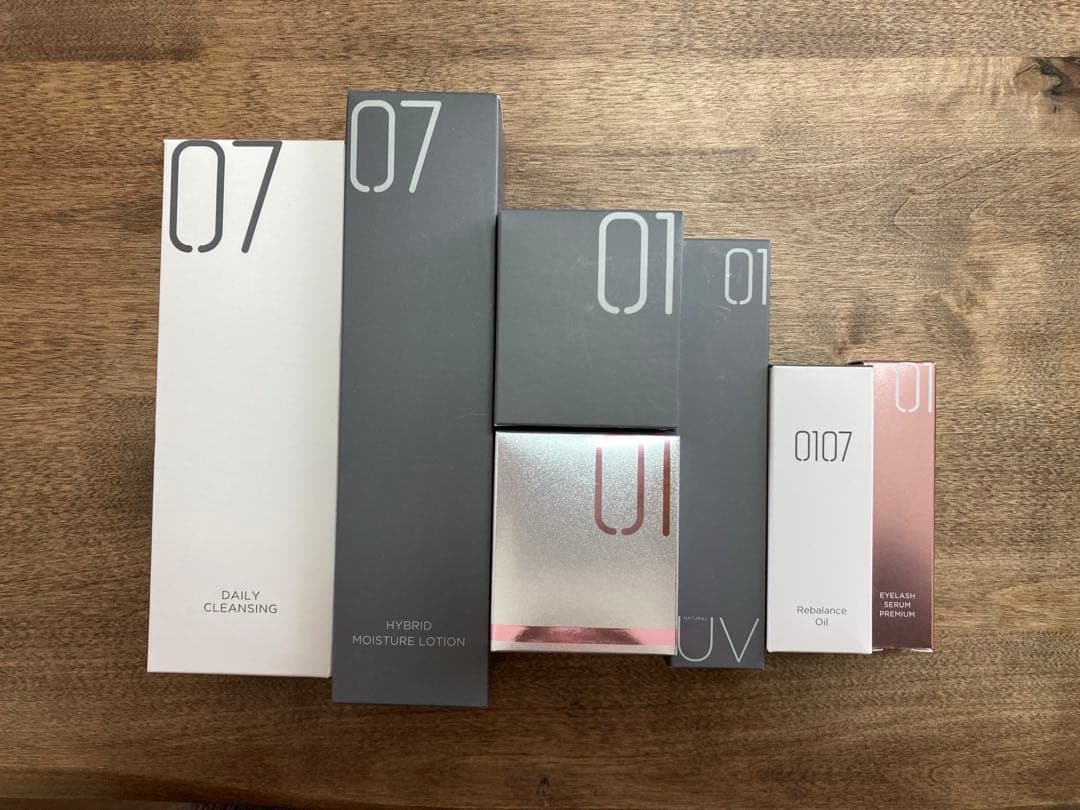 0107 オトナ　スキンケア全部セット　(7点セット)