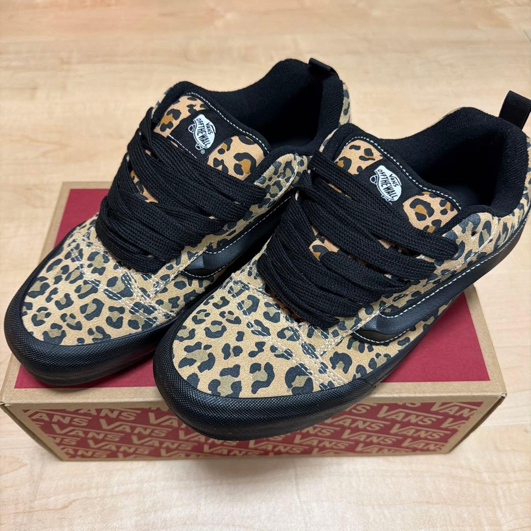 VANS ニュースクール レオパード US8 26.5cm 新品未使用