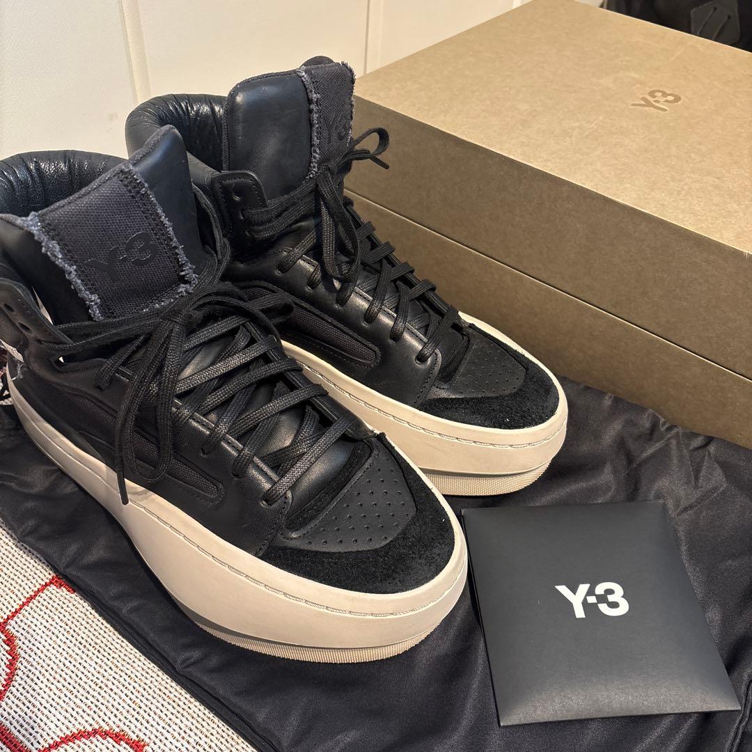 【 美品 】Y-3 CENTENNIAL HIGH ブラック　27.5