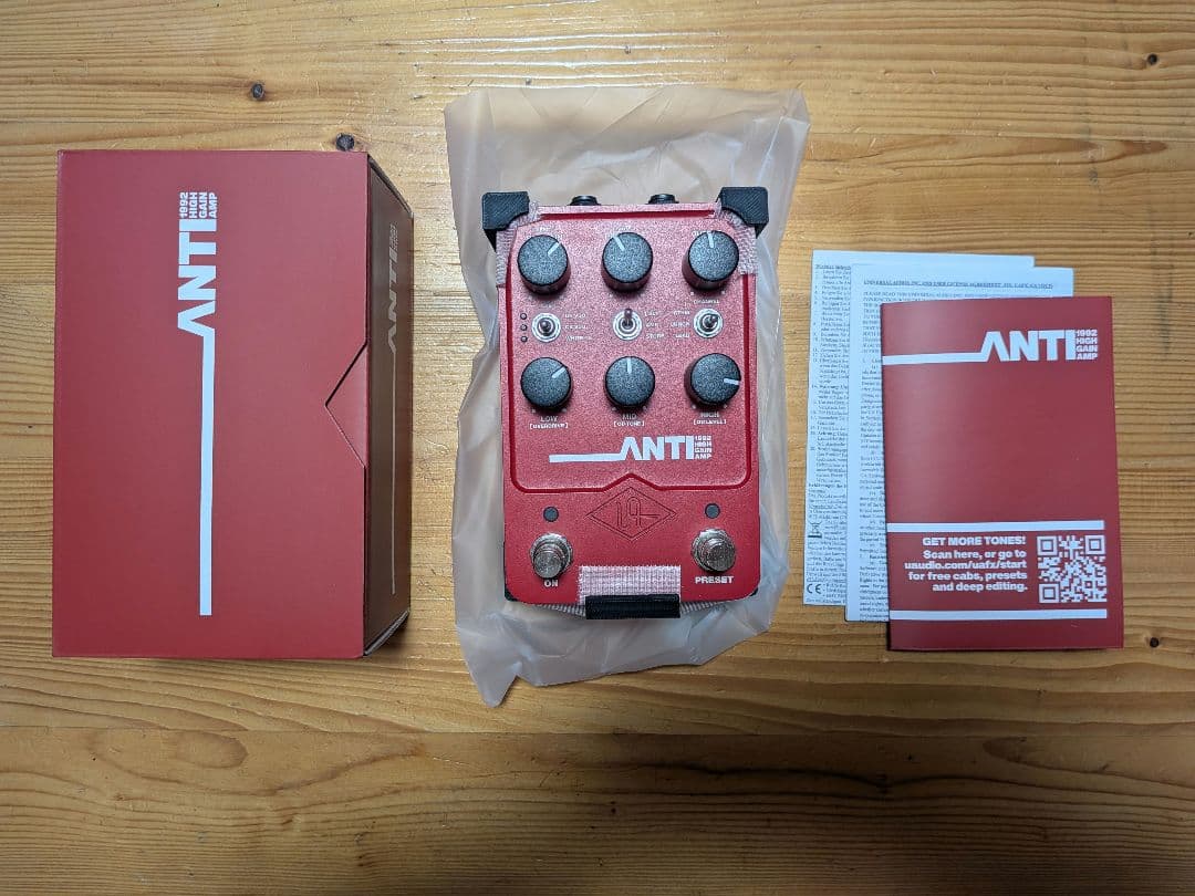ボード専用固定具付 UAFX ANTI 1992 High Gain Amp