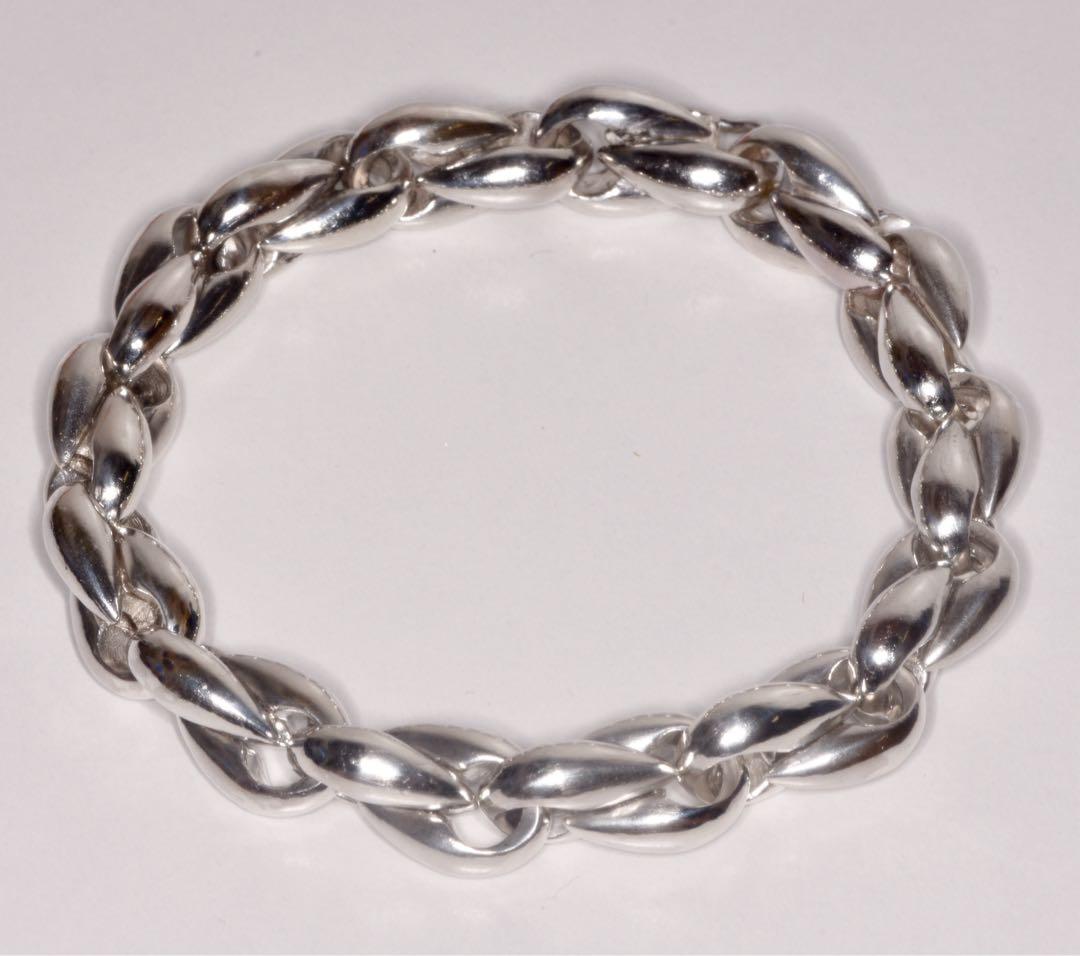 RESHEM silver 10mmシルバー925 ブレスレット