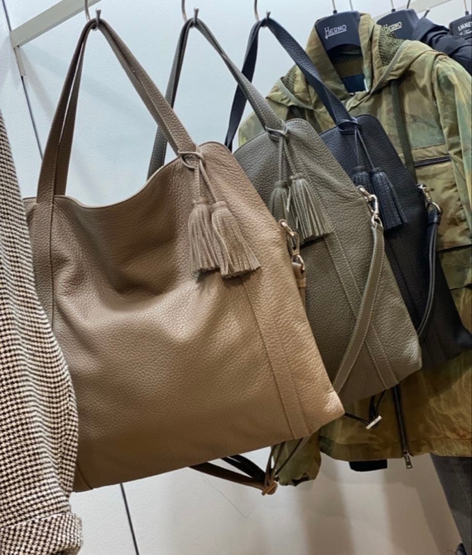 【新品未使用】ACATEアカーテ GREGALEグレゲイル レザートートバッグ