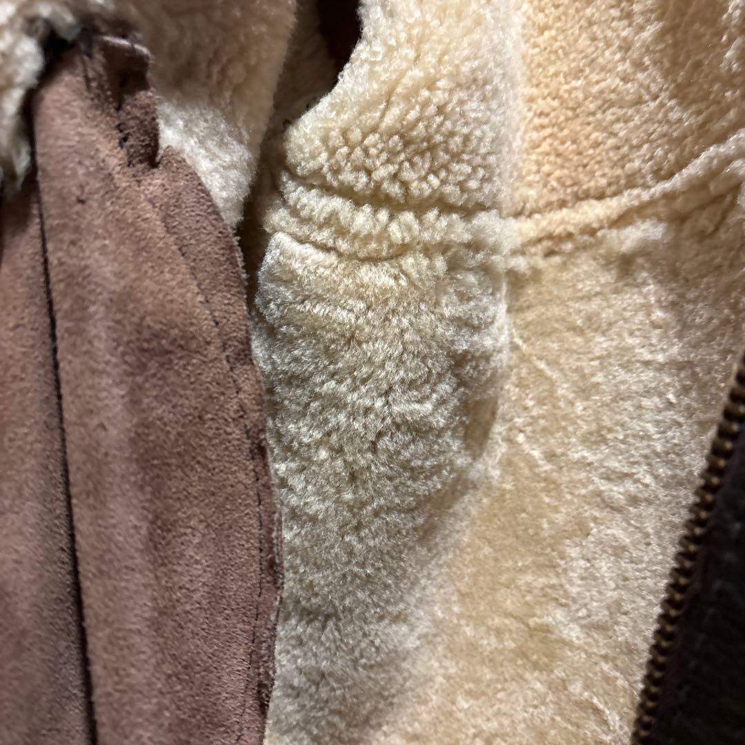 i.c.ySchott B-3 フライト　ムートンジャケット シープスキン