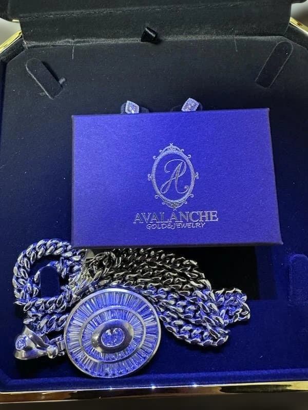 AVALANCHE 10K WG ICELINKペンダント喜平チェーンセット - メルカリ