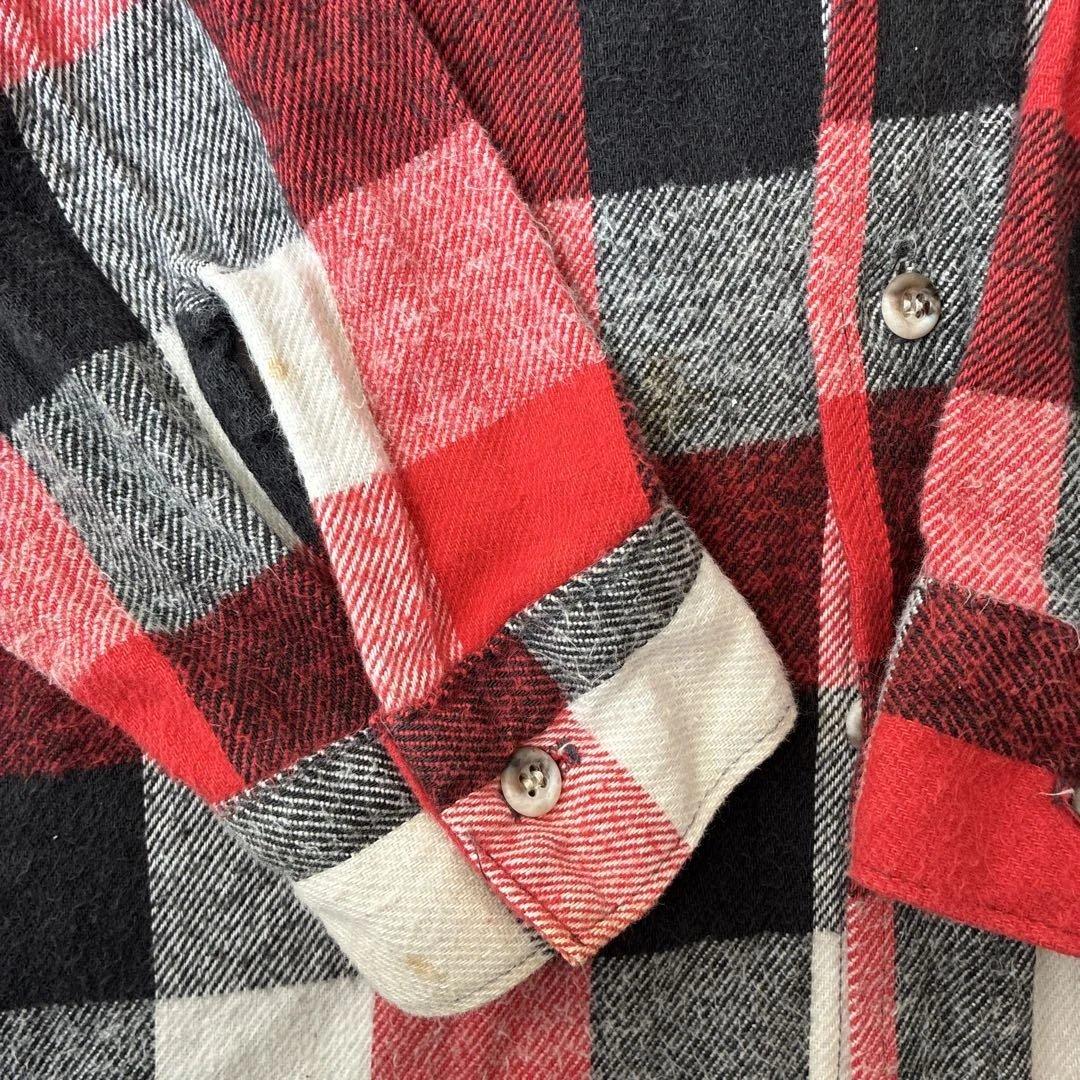 \"80s\"FIVE BROTHER ヘビーネルシャツ