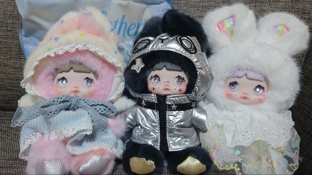 nommi 天気予報シリーズ　晴　雷　虹　セット 現品販売】TOPTOY x SURE FUN 「NOMMI：天気予報」 ぬいぐるみ シリーズ