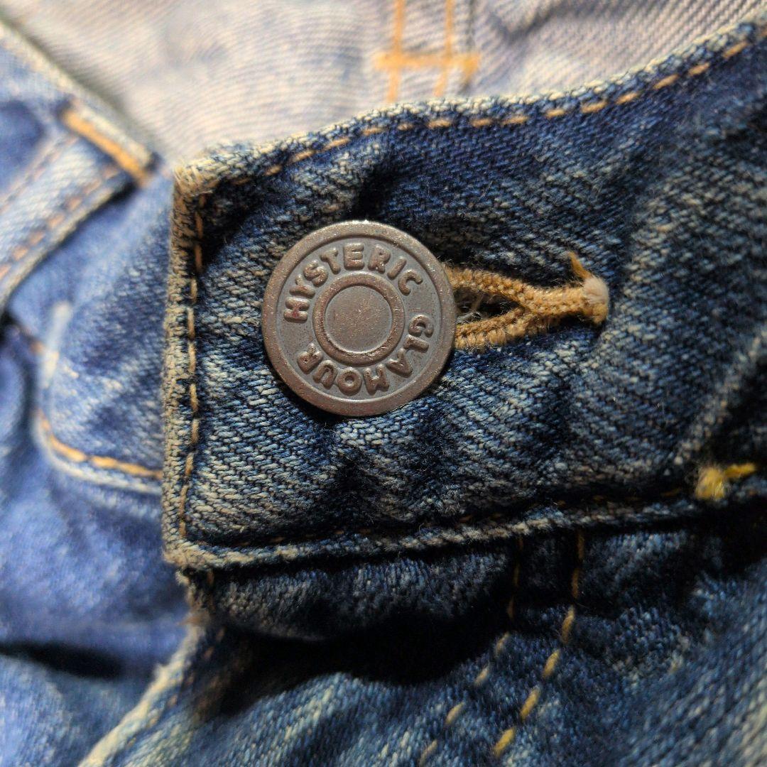 ヒステリックグラマー ファックベア デニムパンツ XS ストレート