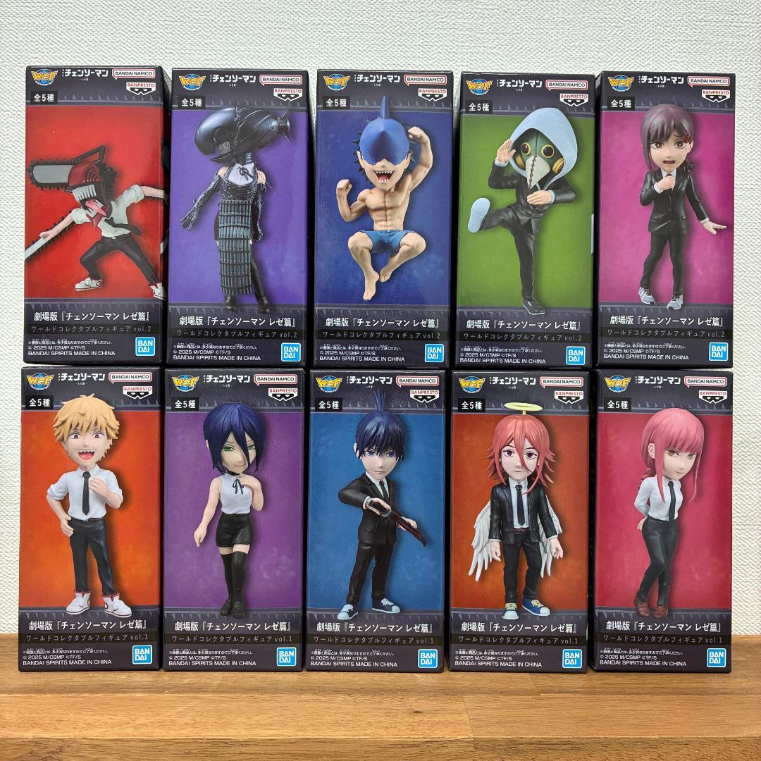 劇場版 チェンソーマン レゼ篇 ワールドコレクタブルフィギュア vol.1.2