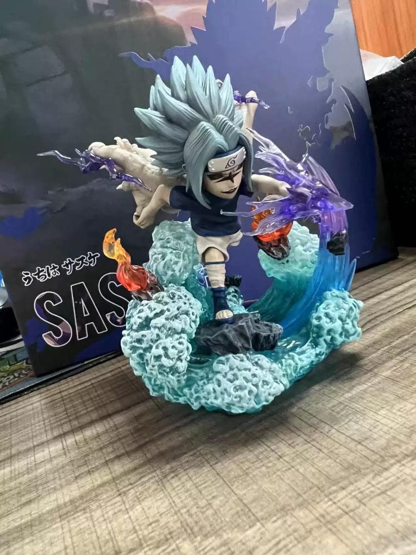 ナルト うちはサスケ 呪印状態 ガレージキット ワーコレサイズ