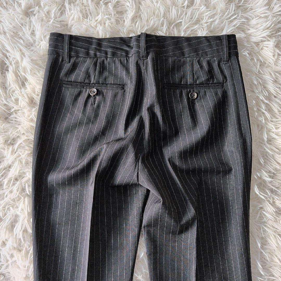 日本製 セオリーリュクスꕤストレッチ セットアップ ストライプ