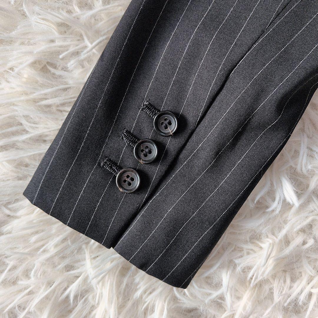 日本製 セオリーリュクスꕤストレッチ セットアップ ストライプ