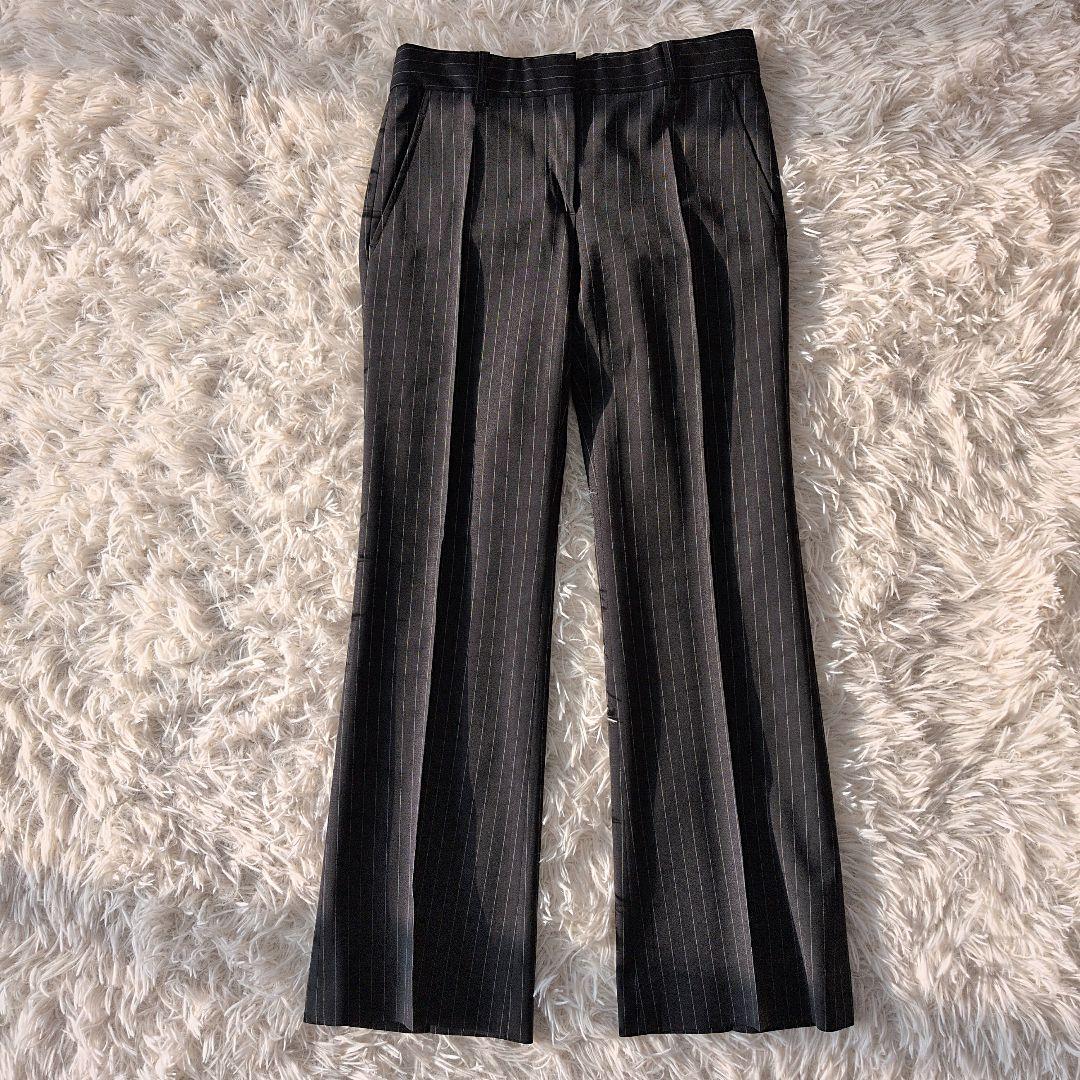 日本製 セオリーリュクスꕤストレッチ セットアップ ストライプ