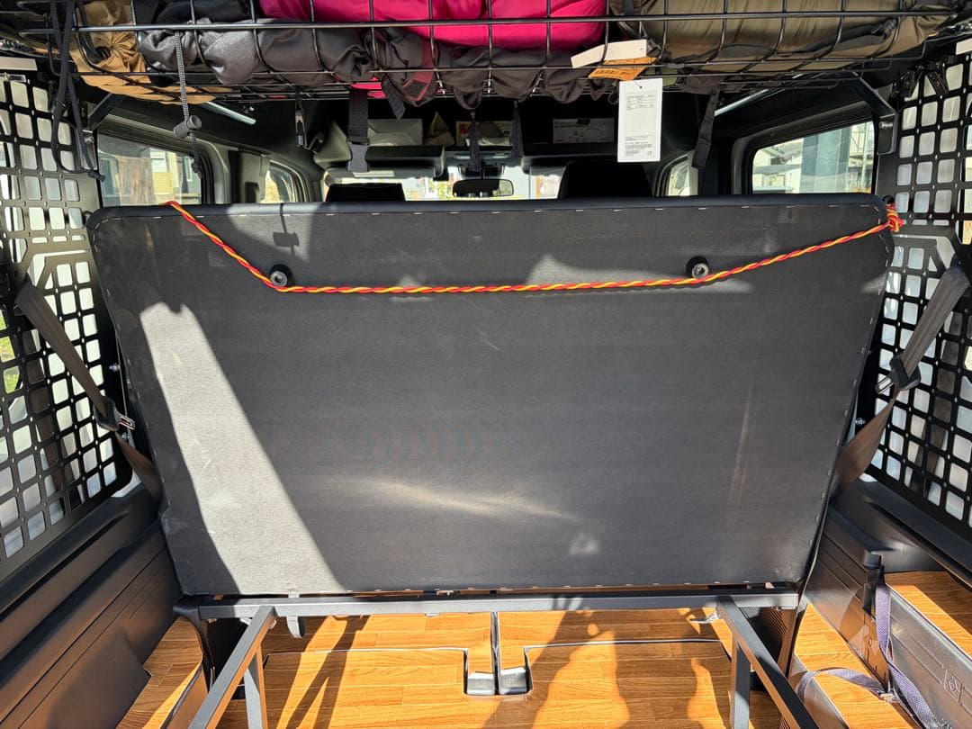 ねここ様専用 MGR社N-VAN エヌバンベッドキット ダークグレーレザ引取