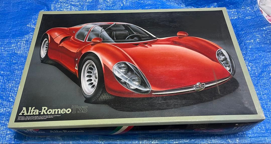 Fujimi 1/16 Alfa Romeo T33 - メルカリ