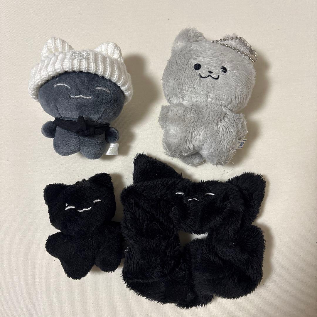 ドボイズ　ジュヨン　ぬいぐるみ　シュシュ　4点セット