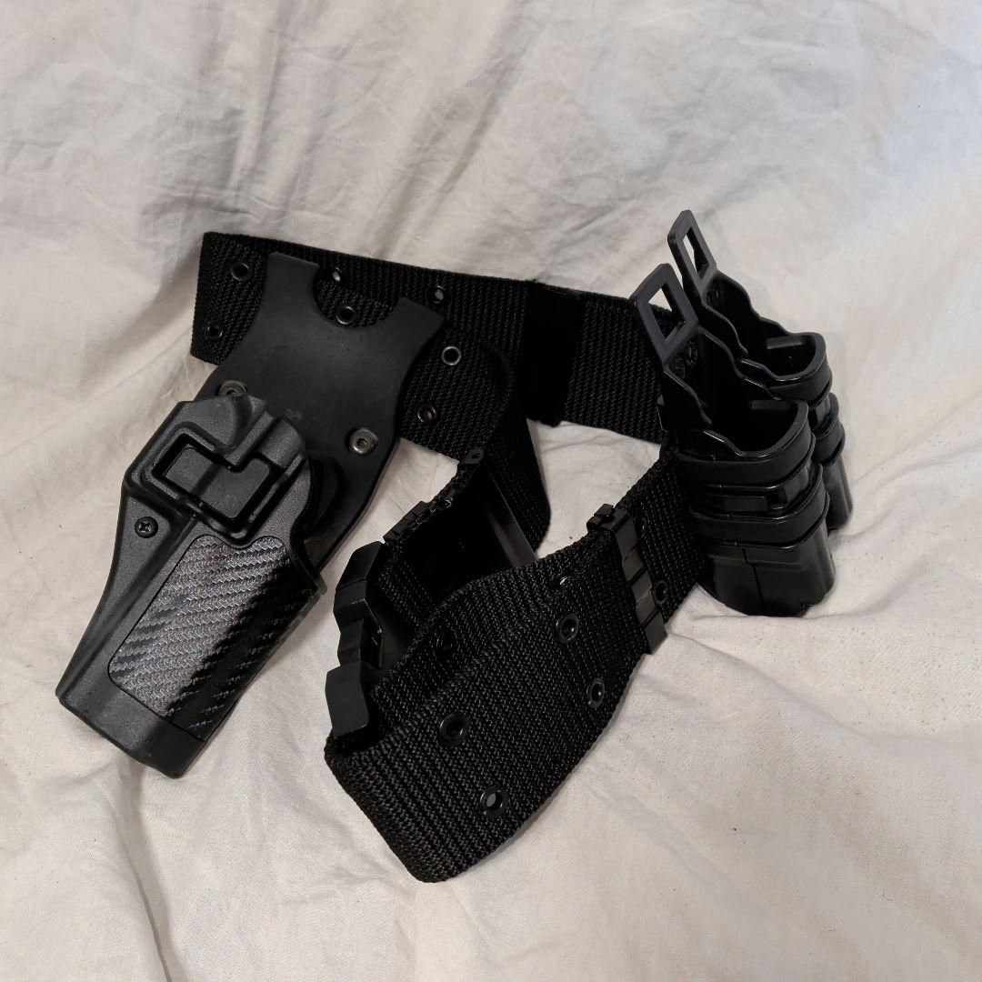 BLACKHAWK 実物CQCホルスター グロック カーボンモデル　一式セット