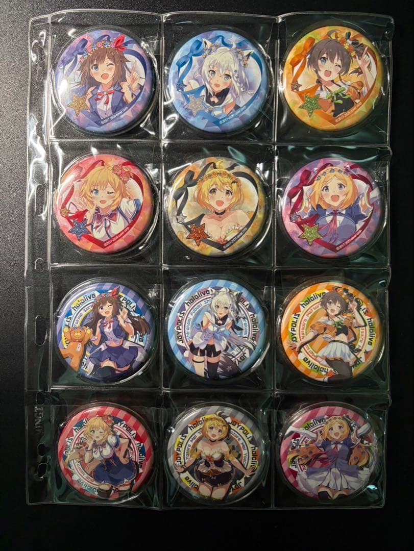 ホロライブ 缶バッジ　ラバーストラップ　コンプリート　計68点