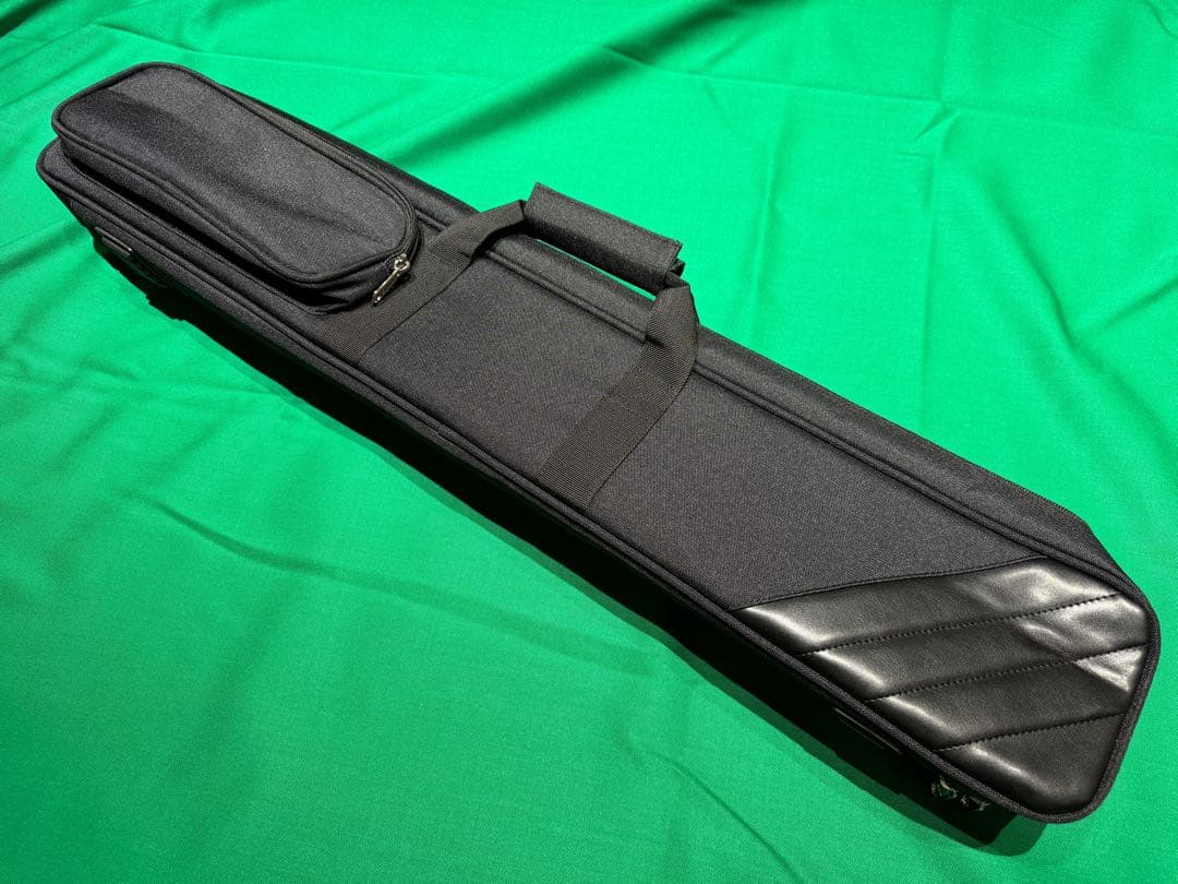 ビリヤードキューケース（3B×4Sモデル）新品　ソフトケース　ブラック　軽量