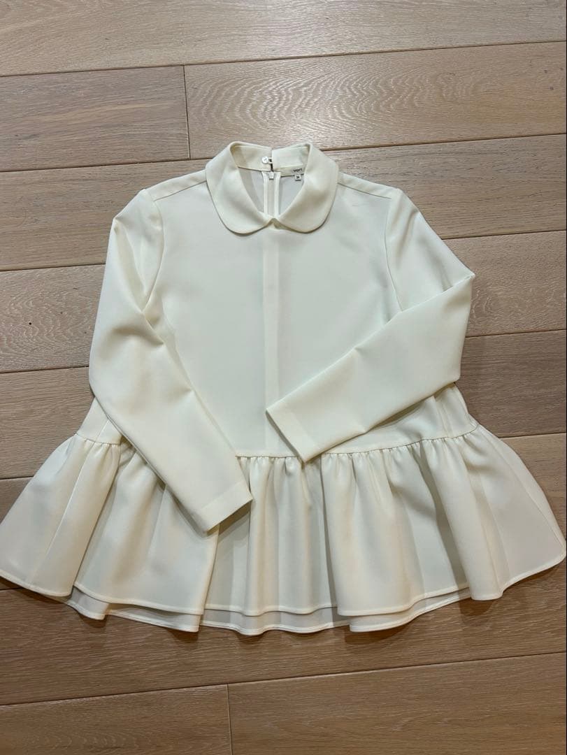 Yoriラウンドカラードレスブラウス - メルカリ