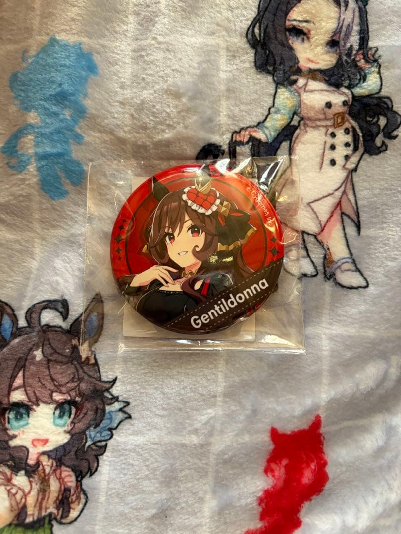 ウマ娘 新千歳トラベル ポップアップ ジェンティルドンナ 缶バッジ⑥