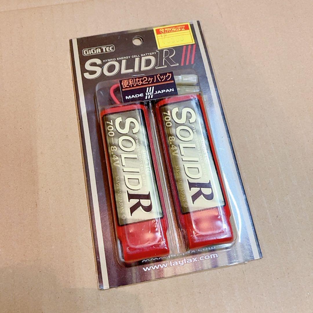 GIGA TEC ギガテック SOLID R III バッテリー Amazon | ライラクス(LayLax) GIGA TEC PSE リポバッテリー R (リポR