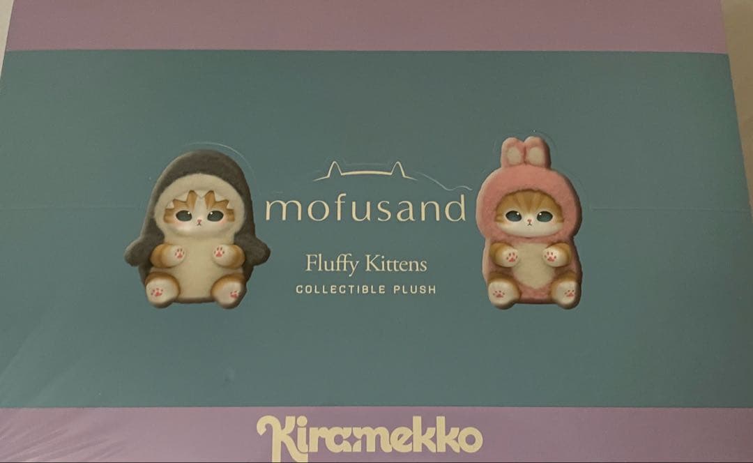 mofusand Kiramekko 6体セット モフサンド きらめっこ 💎新商品💎 #mofusand 『#Kiramekko Fluffy Kittens(全6種ブラインド