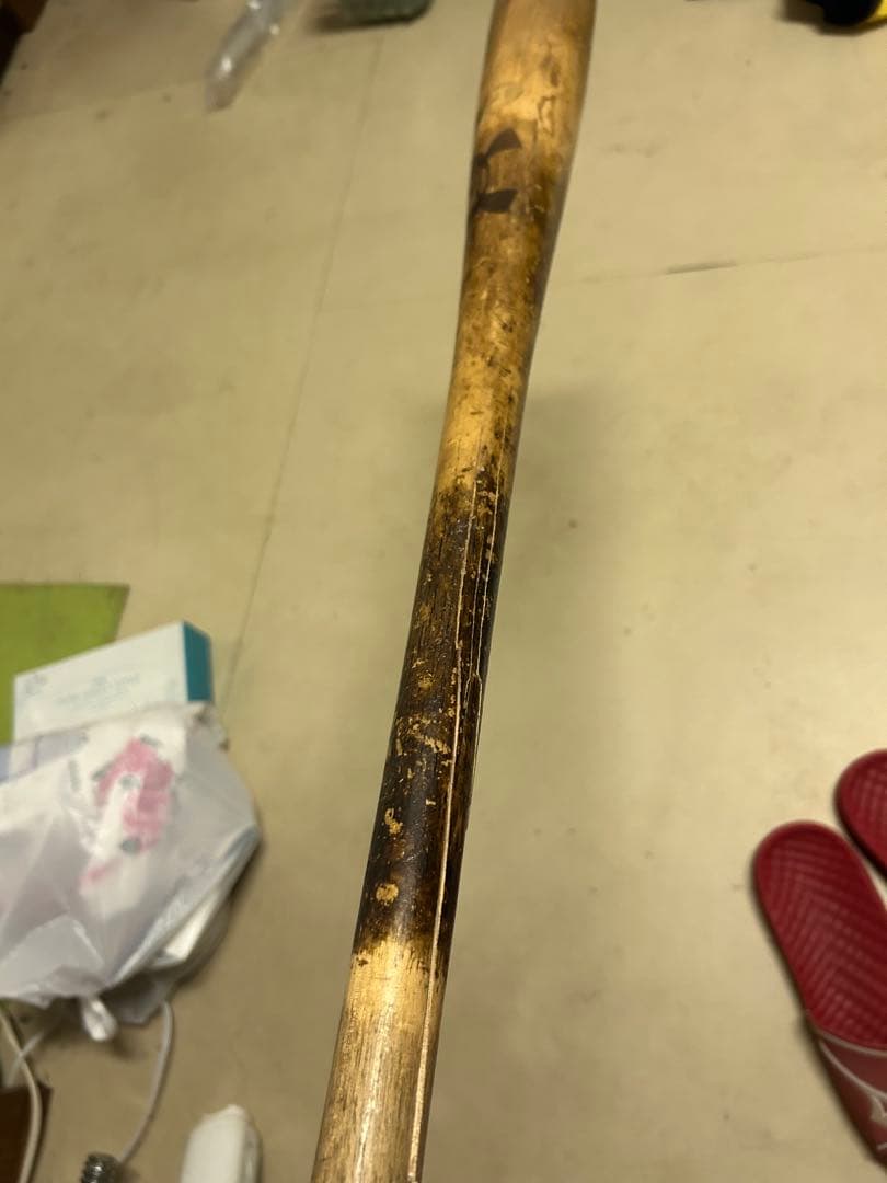 吉田正尚選手の折れたNPBバット - メルカリ