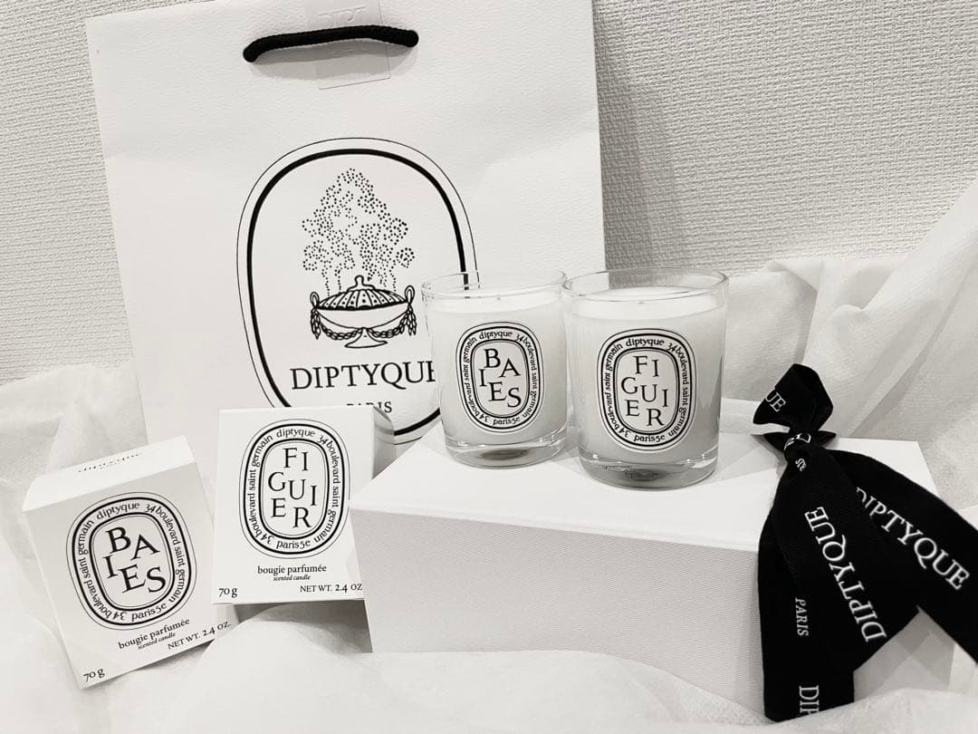 Diptyque Figuier Baies キャンドル 2個セット
