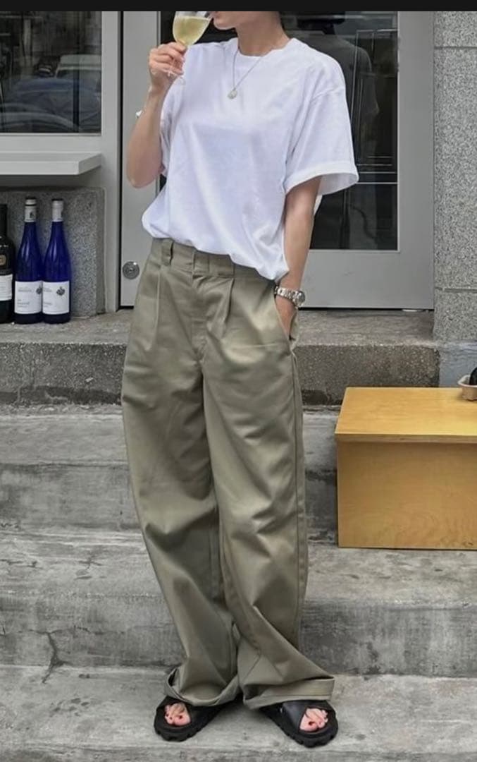 ok.soon×dickies コラボチノ