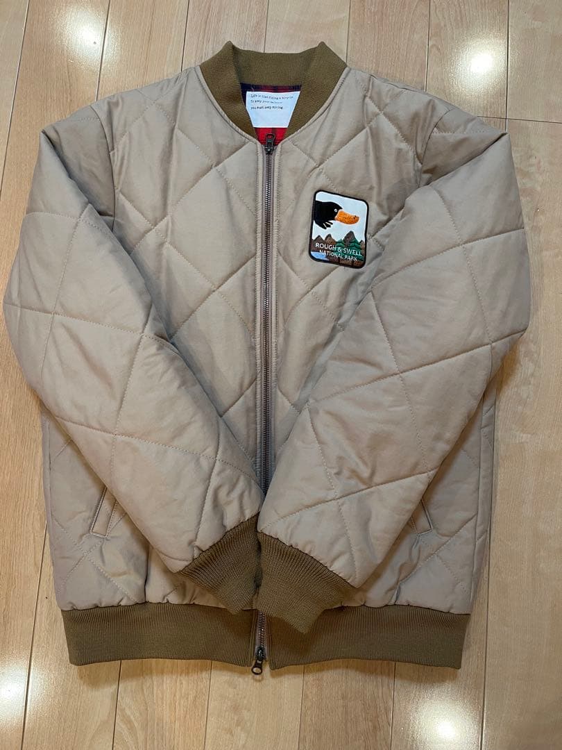 ラ*ニ様 rough&swell ラフアンドスウェル 中綿ブルゾン　Mサイズ