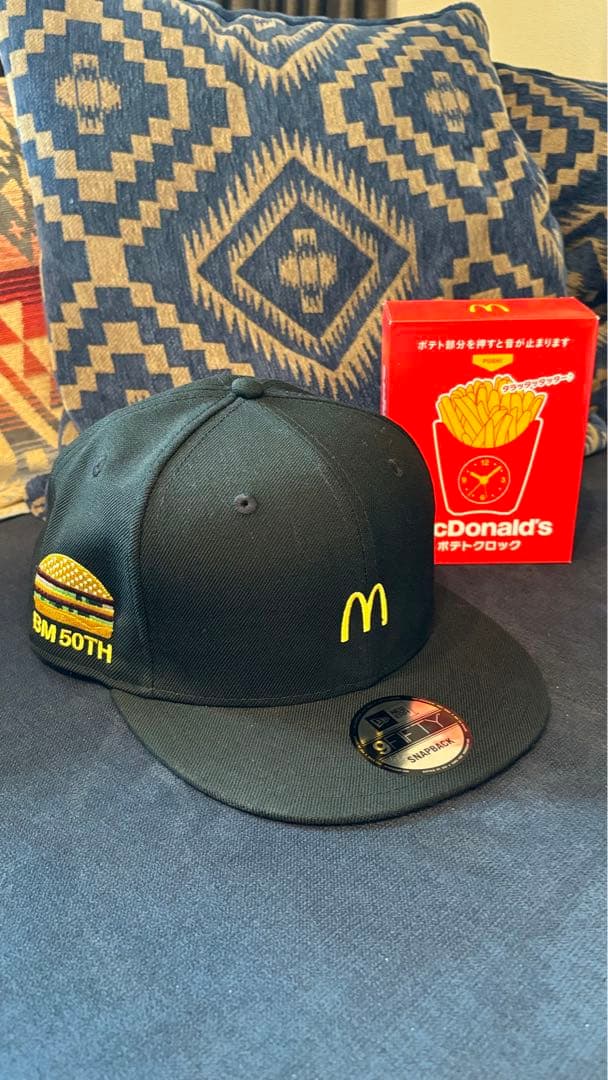 未使用】ニューエラ マクドナルド ビッグマック50周年記念 1000個限定