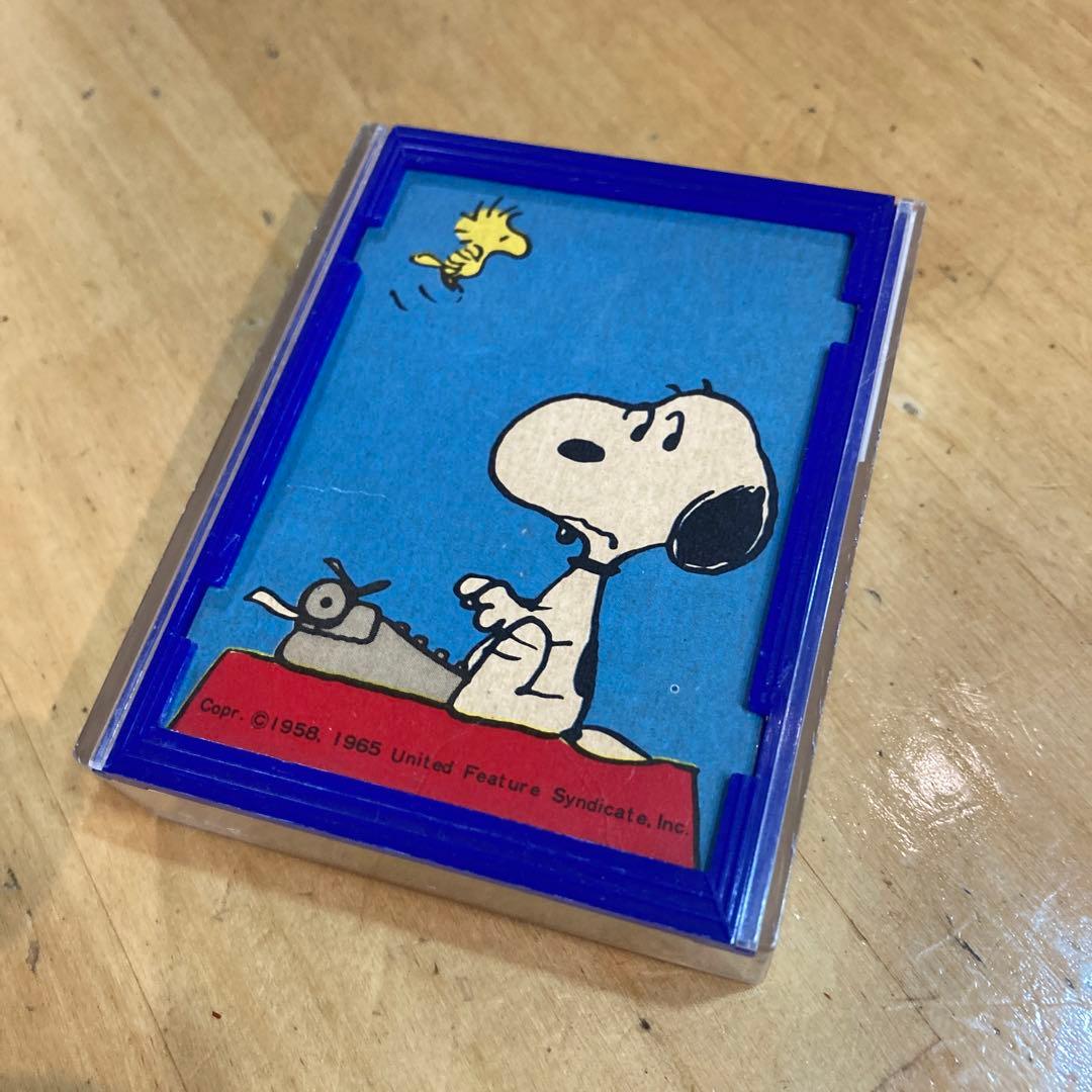 昭和レトロ！森永チャーミーチョコレート 空きケース スヌーピー