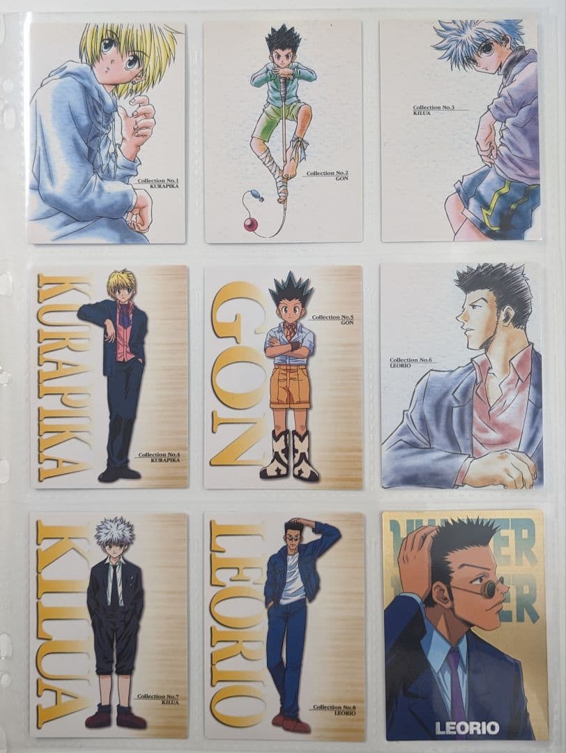 希少品 初版☆まとめ売り HUNTER × HUNTER カードダスマスターズ
