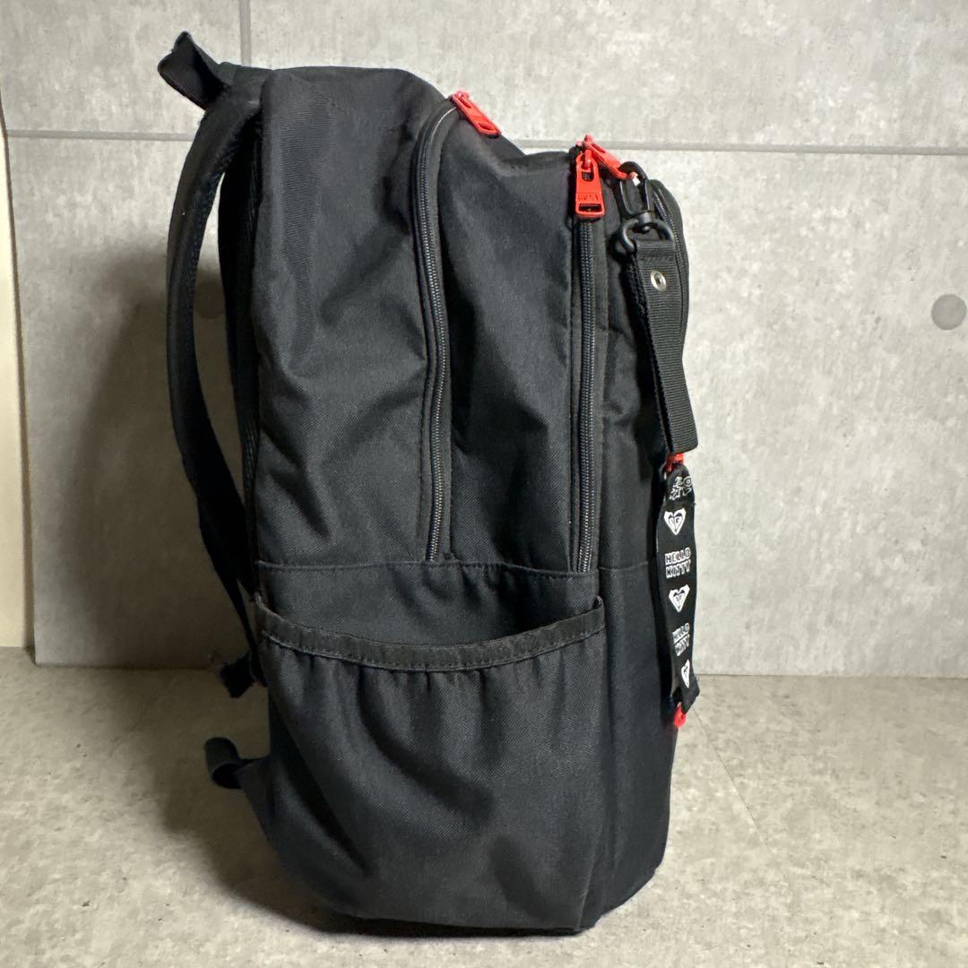希少 ROXY Hello Kitty コラボ リュック バックパック ブラック - メルカリ