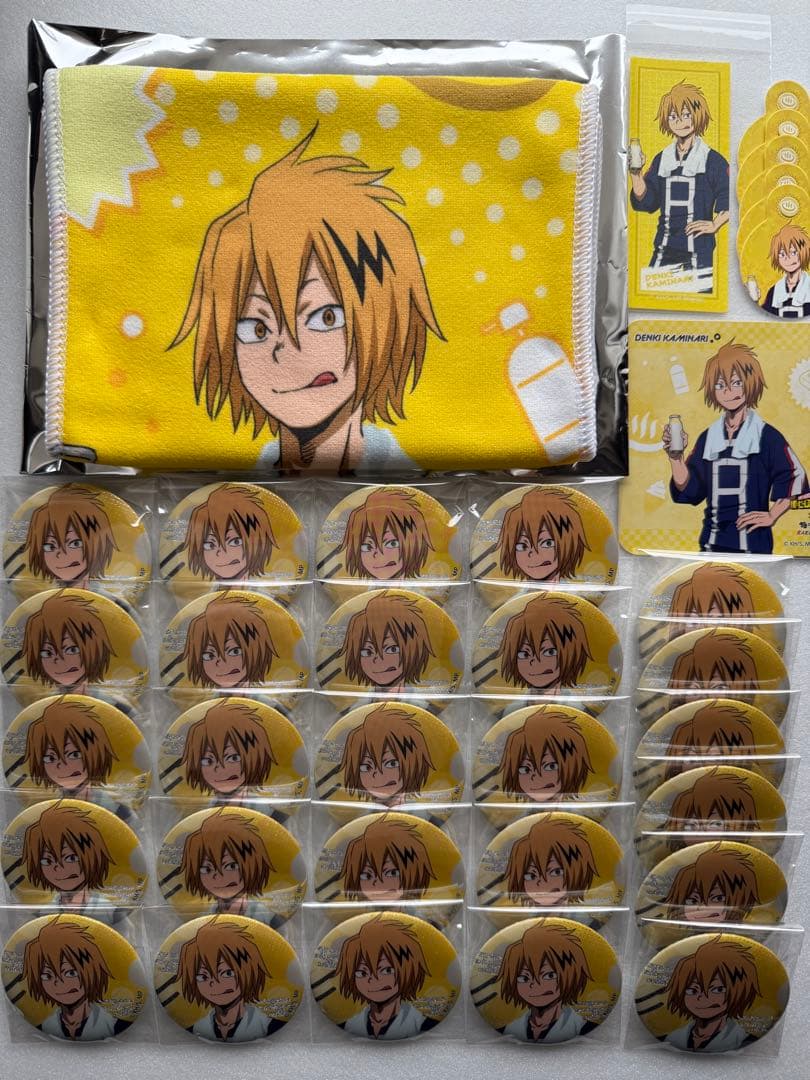 僕のヒーローアカデミア ヒロアカ 極楽湯 上鳴 電気