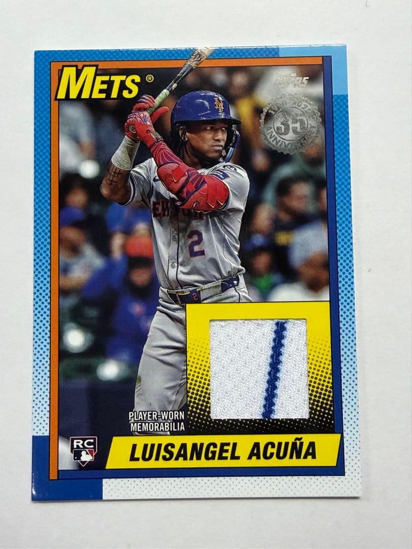2025 Topps レリック RC 3枚 ショー アクーニャ マイヤー - メルカリ