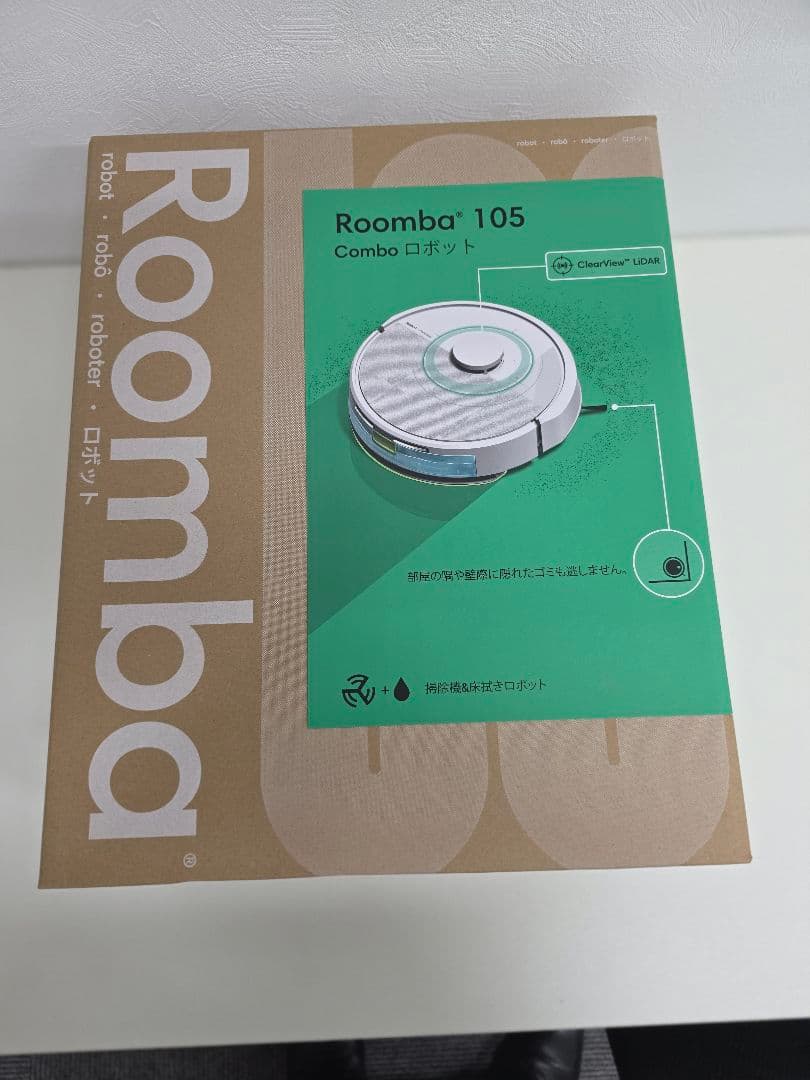 Roomba 105 Combo ロボット掃除機 本体 Roomba 105 Combo ロボット | アイロボット公式オンラインストア