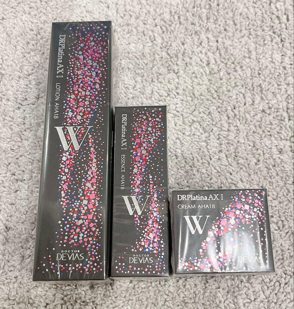 ドクターデヴィアス プラチナAX 3点セット
