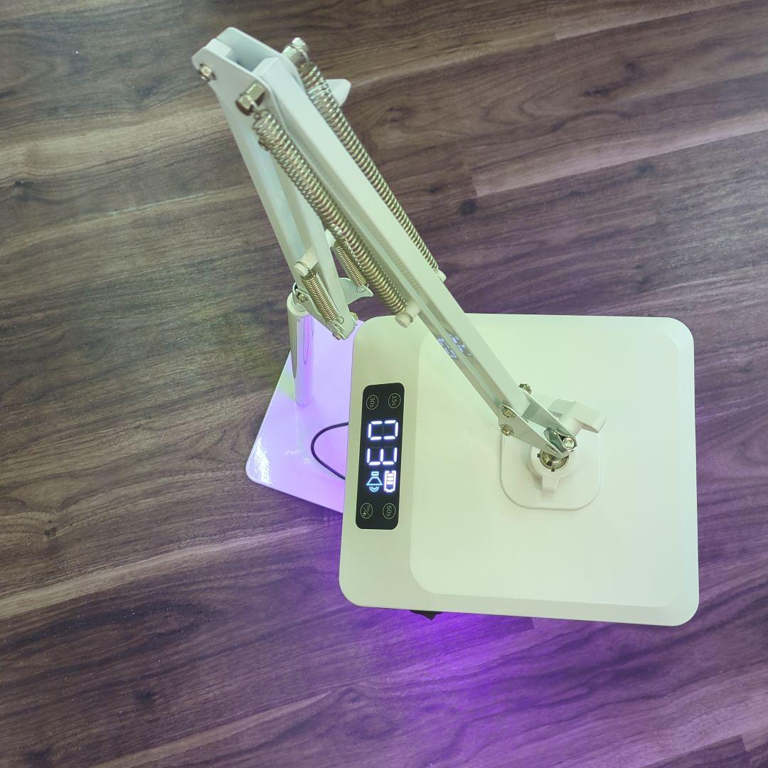 LED　ネイル　ライト　ホワイト タイマー機能付き　コードレス　充電式