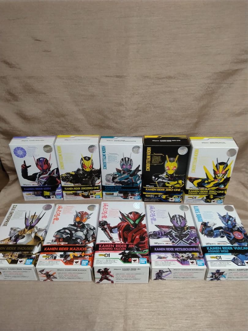 仮面ライダー フィギュアーツ　10体セット（ゼロワン系）