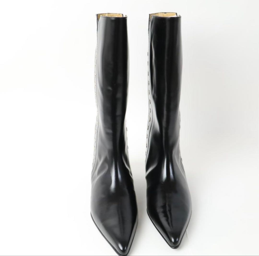 割引ファッション - 美品 TOGA PULLA サイドゴア レザー ロングブーツ 38