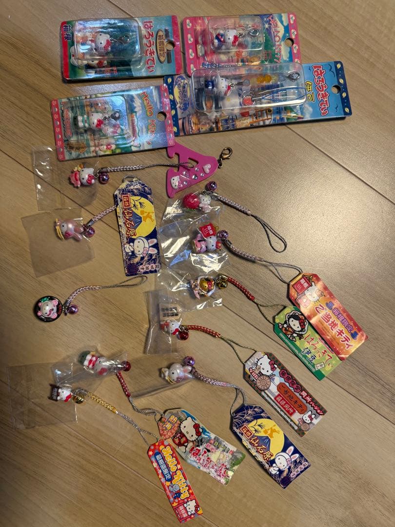 ハローキティ ストラップセット 複数個