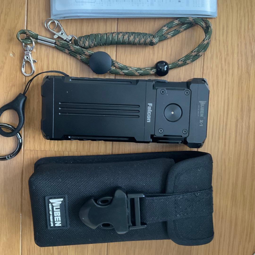 WUBEN X1 懐中電灯 12000ルーメン IP55 白 WUBEN X1 Lightok Rechargeable Flashlight 12000 Lumen High Power