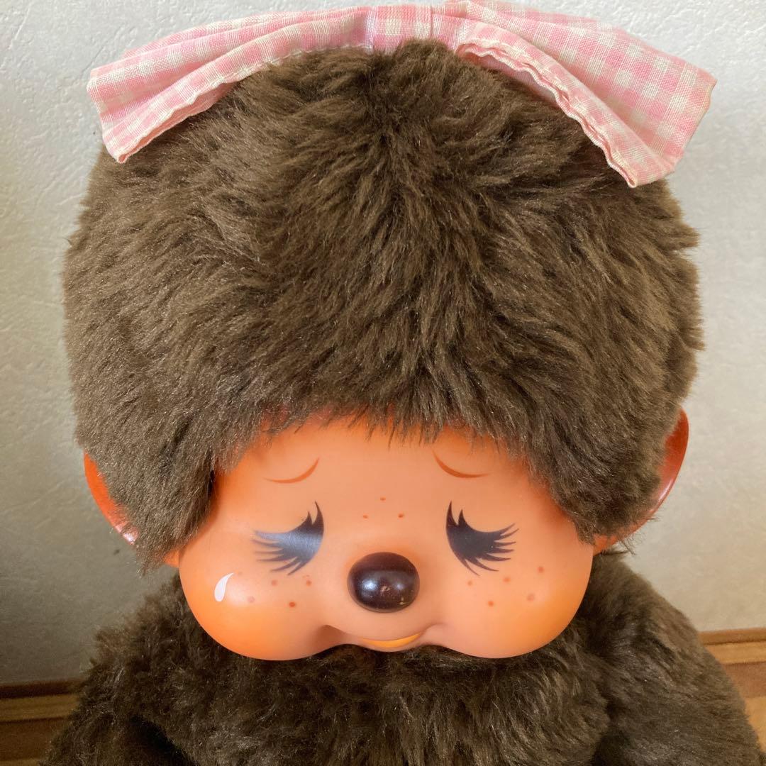 モンチッチ ぬいぐるみ 初期 ブルーアイ 泣き顔 2体セット 昭和レトロ